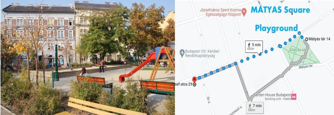 New Blue Danube Apartment With Balcony And Parking بودابست المظهر الخارجي الصورة